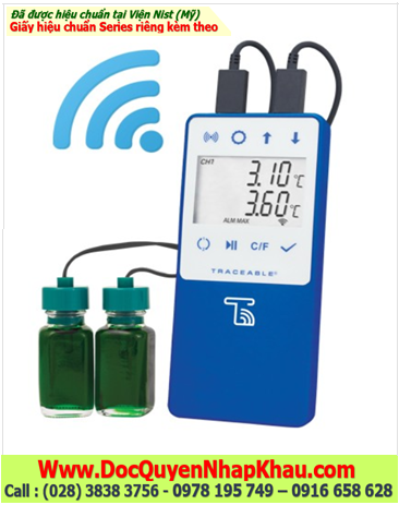 Nhiệt kế Vaccine Mmonitoring -50.00º đến 60.00ºC, 6500 TraceableLIVE® Datalogger Thermometer